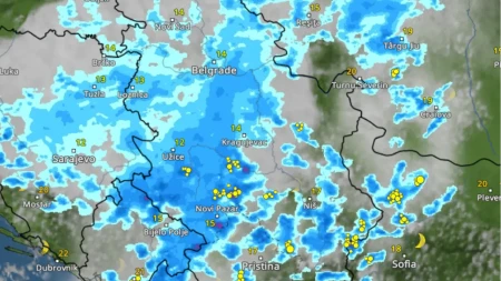 Spremite se za potop! Radar otkriva kako će se kretati nevreme iz sata u sat, ovi delovi zemlje sledeći na udaru! (FOTO/VIDEO)