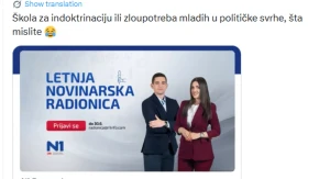 Juče im je EXPO bio „zloupotreba dece“, danas regrutuju mlade za svoje radionice: Novi primer dvostrukih aršina blokaderskih medija