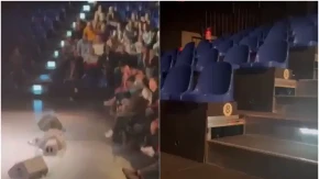 Debakl Proglasa u Minhenu! Skoro prazna sala građani mislili da su došli na predstavu (VIDEO)