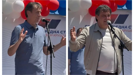 "Koliko je nas više, koji volimo Srbiju, nego onih koji žele da je sruše" Glišić i Gašić uz narod, zna se šta većinska Srbija želi