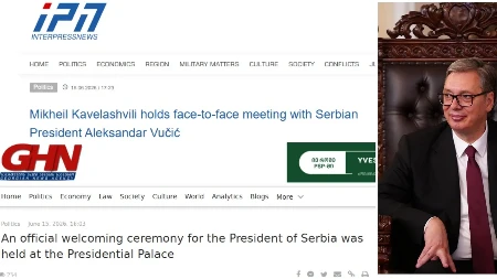 Gruzija bruji o Vučiću! Tamošnji mediji veliku pažnju posvetili poseti našeg predsednika (FOTO)