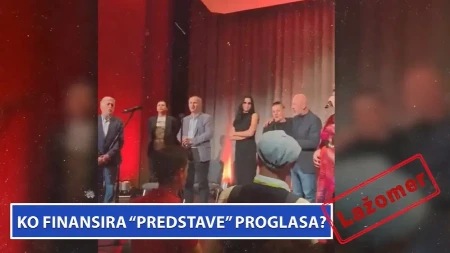 Ko finansira "predstave" ProGlasa