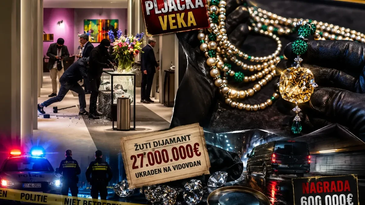 Suđenje za pljačku zlatare u Luganu dobilo novi obrt! Optužba proširena na pokušaj ubistva