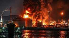 Gori ruska nafta, putevi zatvoreni