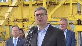 Vučić: Neki su se bunili da se gradi ovaj most, a pogledajte kako danas izgleda