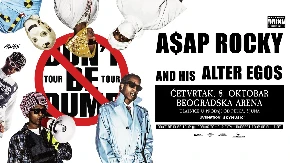 A$ap Rocky 8. oktobra stiže u Beogradsku arenu! Najavio nove evropske datume u okviru svoje turneje “Don’t be dumb” 