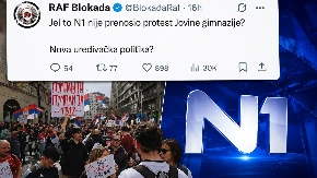 Studenti blokaderi ponovo udarili na N1: Hoće li sada reagovati Evropska federacija novinara i Veran Matić?