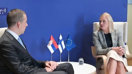 Đurić u Finskoj: Razgovarao sa šeficom diplomatije o teškom položaju srpskog naroda na Kosovu i Metohiji