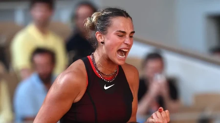 To može samo ona: Evo kako je Arina Sabalenka "zapalila" Rolan Garos (VIDEO)