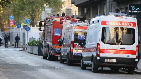 Muškarac pao sa terase drugog sprata: Užas na Vračaru 