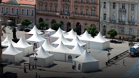 Politički skup u Novom Sadu: Zatvorili turbo kružni tok, stvaraju se saobraćajne gužve u gradu