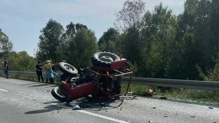 Tragedije kod Gradiške: Poginuo kada se prevrnuo traktor