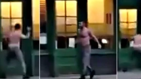 (UZNEMIRUJUĆE) Krvavi pir kod džamije! Sekirom jurio ljude po ulici, petoro ranjenih