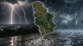 Danas grad, pljuskovi i grmljavina! RHMZ opet popalio alarme