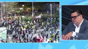 "Protokol u slučaju haosa nije smislilo dete" Ljubičanović uživo dao detaljnu analizu blokaderske laži o "zvučnom topu"