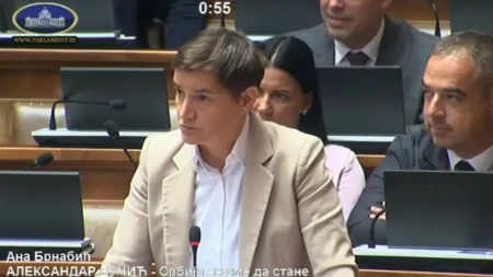 Brnabić blokaderima: "Vi mislite da Venecijanska komisija nije u Veneciji, sigurno je u Solunu! Jadna zemlja sa takvom opozicijom!"