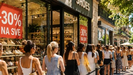 Pola Srbije juri žele papuče! Udobne su, ima ih i sa štiklom, ali zbog ovog detalja žene satima čekaju u redovima