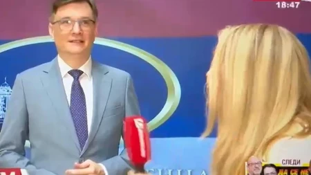 "Da li je krik ranjenog babuna?" Jovanov o neartikulisanom zvuku koji mu je prekinuo izjavu