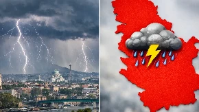 Pljuskovi i grmljlavina stižu u Beograd! RHMZ niže hitna upozorenja!