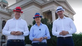 Vučević, Brnabić i Mali pozivaju građane: Dođite da zajedno gradimo budućnost! (Video)