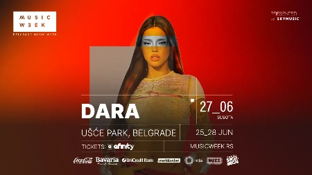 Beograd je spreman da Bangarangu! Dara prvi put nastupa u Srbiji 27. juna na festivalu Belgrade Music Week