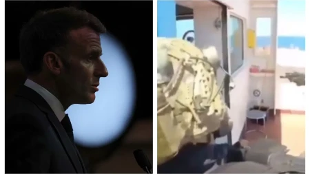 Francuska vojska zadala udarac Rusiji: Makron se hitno oglasio, objavio snimak! (Video)