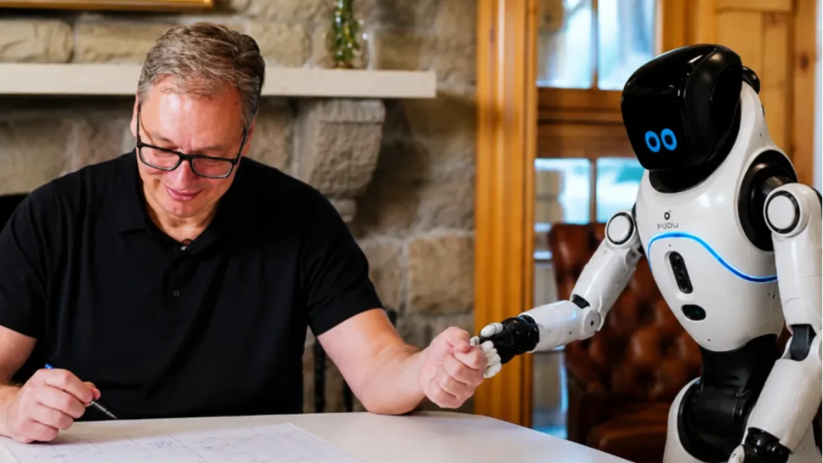 Robot, olovka i jedan datum! Vučić objavio originalnu najavu za današnji skup