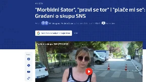 Blokaderi i njihovi mediji nastavljaju da vređaju većinsku Srbiju! "Ovo je tor, oni su stoka!"