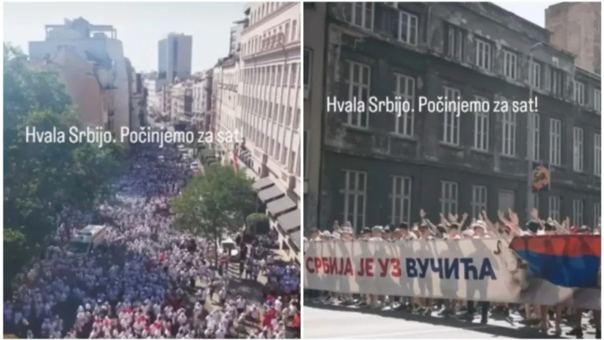 "Hvala, Srbijo!" Oglasio se predsednik Vučić povodom skupa "Srbija jedna porodica"