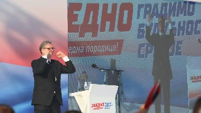 "Hvala, Srbijo!" Vučić: Hvala svakom čoveku koji je danas svojim prisustvom pokazao koliko voli svoju zemlju