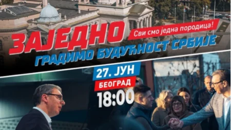 Vučić uputio poziv građanima: "Vidimo se!" Veliki narodni skup "Srbija, jedna porodica" u 18 časova