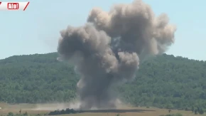 Ovako bombarduje srpski "Orao"! Vučić nadgleda moć Vojske Srbije na Pasuljanskim livadama