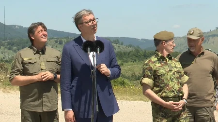 Vučić: "Pokazali smo vojnu moć"