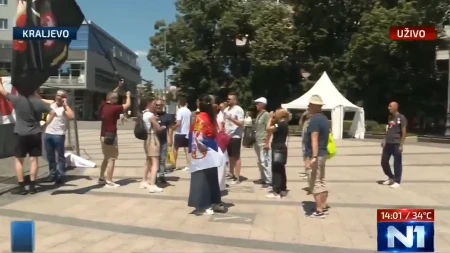 Celih 13 blokadera na skupu u Kraljevu! Blamaža zabeležena kamerama N1! (VIDEO)