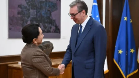 Vučić sa Narbajevom: Otvoren politički dijalog predstavlja važan oslonac za realizaciju zajedničkih inicijativa