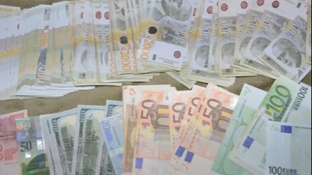 Hapšenje u Beogradu: Kod sebe držao novac koji potiče iz kriminalne delatnosti