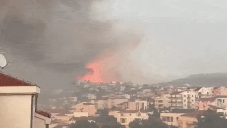 Haos posle nevremena, bukti veliki požar! Cela zemlja na nogama