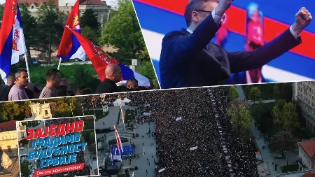 Pukli i priznali! Vučićev skup je bio veći! 