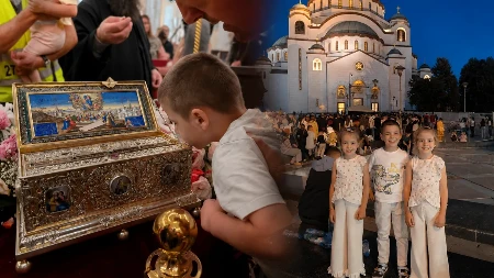 Nije mogla da ostane trudna, a danas ima trojke: Marijina priča rasplakala vernike u Hramu Svetog Save
