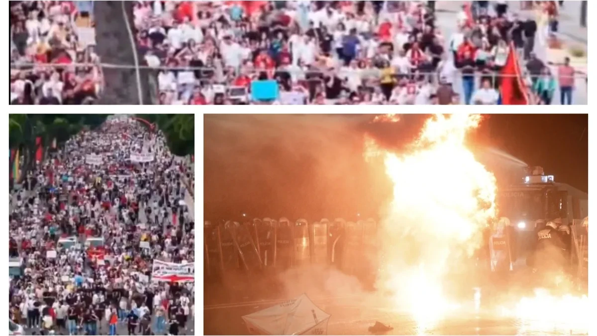 Protesti u Albaniji se šire, prestonica pod blokadom: Sada traže Raminu ostavku (VIDEO)