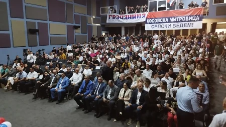 Sad je biti ili ne biti: Završni miting Srpske liste u Gračanici pred sutrašnje vanredne izbore na KiM
