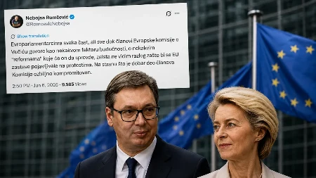 Od obožavanja EU do napada na Brisel: Blokaderi besni zbog Vučićevih diplomatskih uspeha