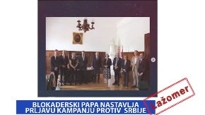 Lažomer: Blokaderski papa nastavlja prljavu kampanju protiv 