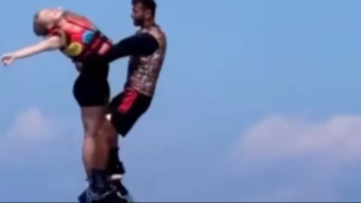 Internet gori zbog snimka iz plićaka: Kad je video šta mu žena radi sa instruktorom, odmah joj poručio da je bivša!