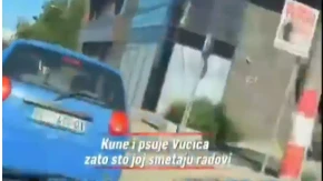 Sa brojanicom u ruci psuje Vučića zbog novih puteva! Leti ne valja, zimi ne valja – pa kad da se radi?! (VIDEO)