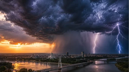Hitno upozorenje! U naredna dva sata stiže nevreme, ovi delovi Srbije prvi na udaru!