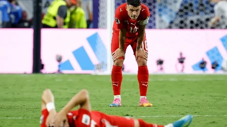 Provokatoru nije po volji: Džaka pobesneo, ne miri se sa eliminacijom sa Mundijala 