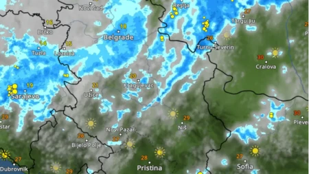 Danas potop, a ni sutra neće biti puno bolje! Evo kakvo nas vreme očekuje narednih dana