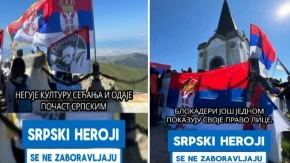 Blokaderima smetaju i srpska i istorija i heroji! (VIDEO)