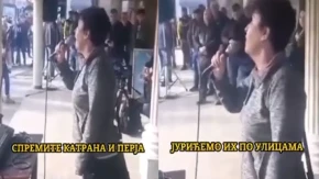 "Jahaćemo ih, šutirati, valjati u katran i perje" – za sud su metafore! Blokaderka Ljiljana Bralović oslobođena optužbi